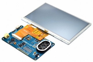 VM800C Demo Board with 4.3” LCD