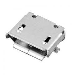 MICRO USB 2.0 съединител тип B; гнездов(receptacle); ъглов; SMD