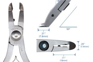 cutters,angulated,opt.flush,ergonomic 50°