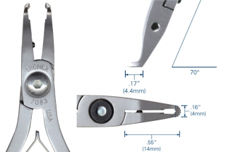 cutters,angulated,opt.flush,ergonomic 70°