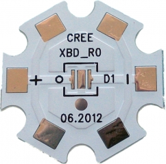 Подложка тип "звезда" за CREE диоди XBD