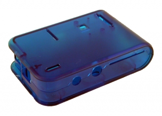 Plastic Box Blue; for Raspberry Pi Model B only