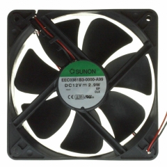 Fan Axial, 12VDC, 120x120x38mm, 3.1W, 158.01m3/h, 2100RPM