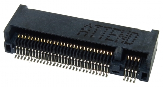 Mini PCI-E M.2 Connector (NGFF); M Key Type; 67Pin; Pitch 0.5mm; H 4.2mm + Nut  ||  DISCONTINUED