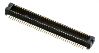 Board to Board & Mezzanine Connector,80P,Vert. Plug,0.5mm w/solder tab 
