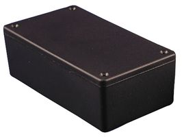 Plastic Box 114x63x28, Black, ABS