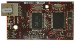 RabbitCore microprocessor core module with 10/100Base-T Ethernet