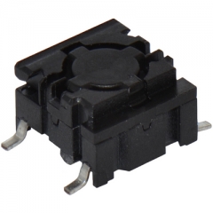 Pushbutton Switch;Leveled Actuator;10x10mm;SPST/OFF-ON;3.5N;50mA/24VDC;IP67;SMD