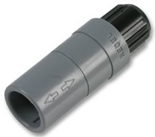 Precition Circular Push Pull Connector,Socket 5P, 7A, Low voltage, Cable Mount , Solder, IP50 / IP64
