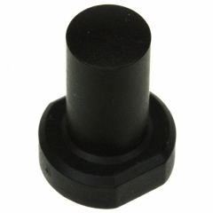 Cap/Actuator Round; h=22.5mm; Black