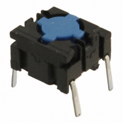 Pushbutton Switch;Leveled Actuator;10x10mm;SPST/OFF-ON;6.5N;50mA/24VDC;IP67