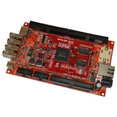Reference design for RK3188-SOM with HDMI, 100Mb Ethernet, 4x USB hosts