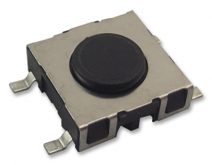 Pushbutton Switch; 11.4x11.4x3.65mm; SPST/OFF-ON; 1.8N; 50mA/30VAC; SMD; IP40