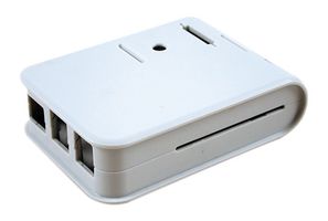 Raspberry Box 98.54x69.49x29.6mm, Gray, ABS