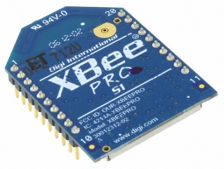 XBee-PRO DigiMesh 2.4 extended range module, PCB antenna