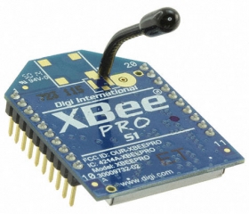 XBee-PRO DigiMesh 2.4 extended range module, wire antenna