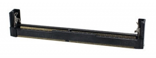SO DIMM Socket; DDR4 260 pin 2.0V; Reverse Type; Vertical; H 14.7mm