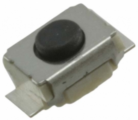 SMD Tact Switch Top Actuated, 3X2.5X1.2mm, SPST-NO, 12VDC