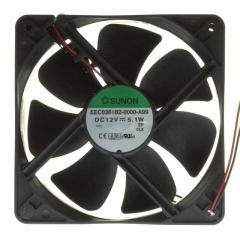 Fan Axial, 12VDC, 120x120x38mm, 5.1W, 197.09m3/h, 2600RPM