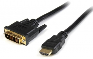 Преходен кабел HDMI към DVI-D дължина на кабела 2 метра