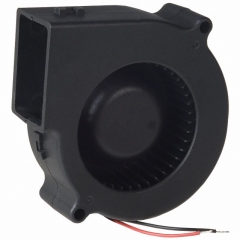 Radial Fan (Blower); 12VDC; 75x75x30mm; 2.8W; 20.91m3/h; 3000RPM