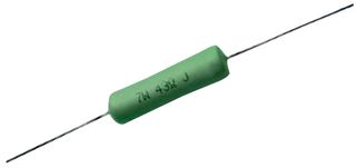 Wire Wound Power Resistor, 30R, 10W, 1%, 300ppm, 500V, Axial Leaded, 53x8.5mm