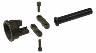 Cable Clamp for use with standard AMP cylindrical connector, MS3057A type with Connector Shell Size 12SL/14/14S, Cable Diam. Max:11.1mm || Data Code 2