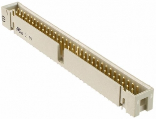 SEK Series, 2.54mm Pitch 64 Way 2 Row Straight PCB Header low profile, Solder Termination, 1A