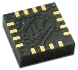 Sensor for low-field, low-cost compassing and magnetometry(3-axis magnetores.sensor+12-bit ADC), ±8gauss, Vdd=2.16-3.6V, I2C