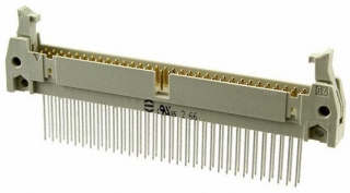 SEK Series, 2.54mm Pitch 64 Way 2 Row Right PCB Header, Solder Termination, 1A
