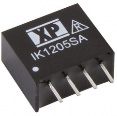 DC/DC Isolated 1kV; 0.25W; Uin:4.5V·5.5V; Uout:24VDC; Iout:10.41mA; Eff. 70%;  -40°C to 85°C