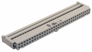 SEK Series, 2.54mm Pitch 64 Way 2 Row female , for flat cable crimping