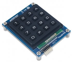 Keypad with 16 momentary push-buttons; Can detect simultaneous button presses; 86x69mm