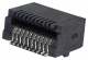 SFP Connector; 20pin; 0.5A/30V; SMT Type; 5um Gold Plating