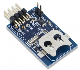 Real-time clock/calendar with lithium coin cell back-up; 128 bytes EEPROM + 64 bytes SRAM