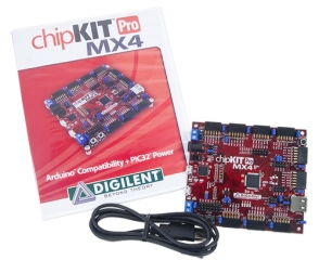Embedded Systems Trainer Board; Based on PIC32MX460F512L