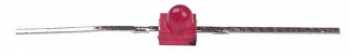 SMD Subminiature Flat Top Red Lamp, If=30mA, Vf=1.8V, Iv=25-80mcd, 637 nm, 2.1x2.1mm