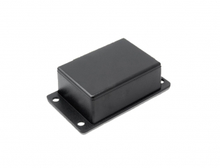Кутия за панелен монтаж ABS (RAL 9005), 56x28x17, черна