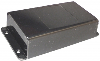 Кутия за панелен монтаж ABS (RAL 9005), 133x69x30, черна