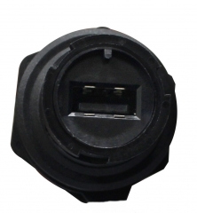 USB Socket; A-Type; Panel Mount; Waterproof IP67