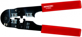 Crimping pliers for connector types 4P/4C, 4P/2C