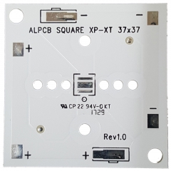 Square PCB 37x37mm. for CREE LED XLamp XP/XT