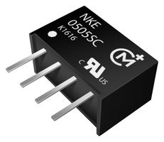 1W, In=4.5-5.5VDC, Out=9.0VDC ±7.5%typ, Iout=111mA, Isol. 3000VDC, Switching frequency 115KHz, 11.53x6.1x7.46mm