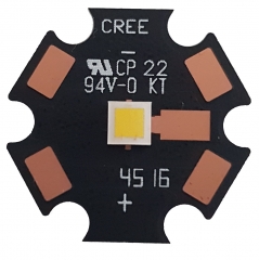 AL PAD STAR with CREE XHP 35 HI LED, 12V DC; 2700K CRI90 max 700mA