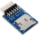 microSD card breakout to Pmod™ Port or 2.7-3.6 V logic level; 1-bit and 4-bit communication