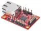 Compact Serial to Ethernet Module based on W7500P; Pin header 3.3V TTL / RJ45; 48 x 30 x 18mm; 0 to 70°C