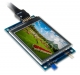 Multi-Touch Display System; PIC32MZ + 2.8' QVGA 320x240; For use with Arduino, chipKIT and Arty platforms
