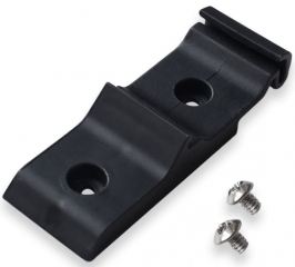 DIN Rail adapter; Compact, Plastic; 70x25x14.5mm; Philips Pan Head screw #6-32?3/16, 2pcs