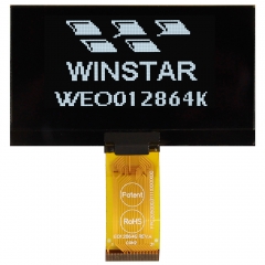 Graphic OLED Display Module; TAB Type; 128x64 White 73 x 41.86 x 2.0 mm, 3V || DISCONTINUED. Please check WEO012864K Series