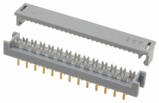 SEK Series, 2.54mm Pitch 26 Way 2 Row female , straight PCB, low profile